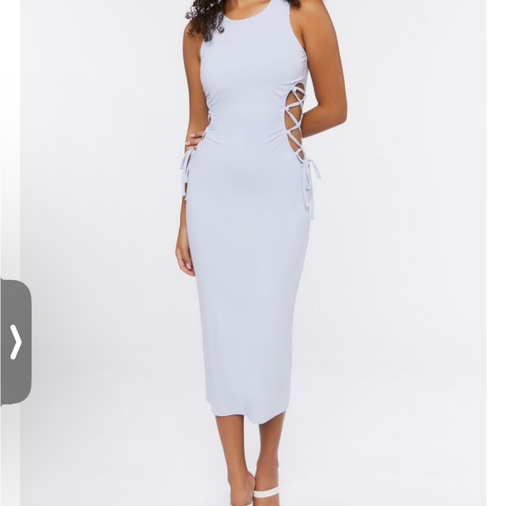 Cutout midi dress